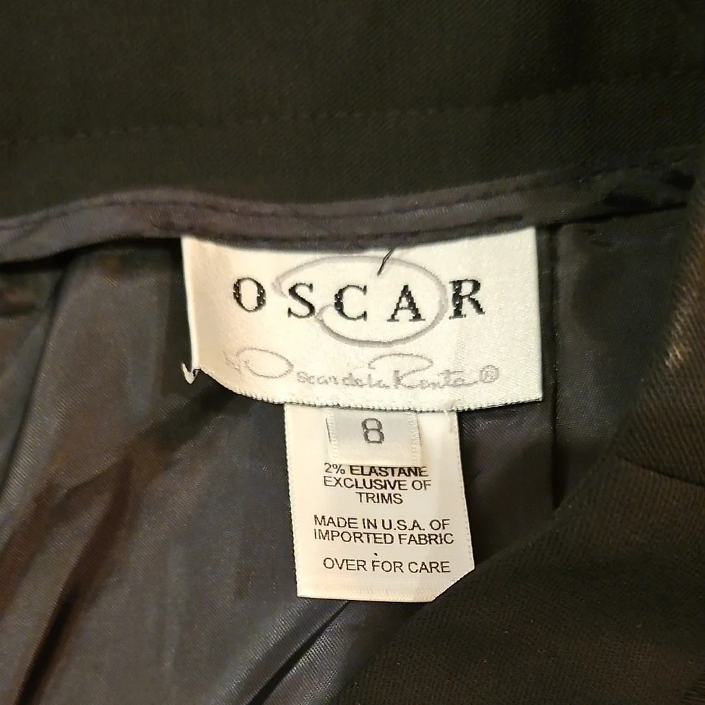 Oscar de la Renta Black Trousers - Picture 3 of 4